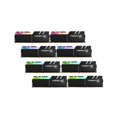 Kép 2/2 - G.SKILL 64GB DDR4 4000MHz Kit(8x8GB) Trident Z RGB Black