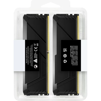 Kép 9/9 - Kingston 64GB DDR4 3200MHz Kit(2x32GB) Fury Beast RGB Black