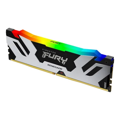 Kép 2/2 - Kingston 48GB DDR5 6400MHz Fury Renegade RGB Black/Silver