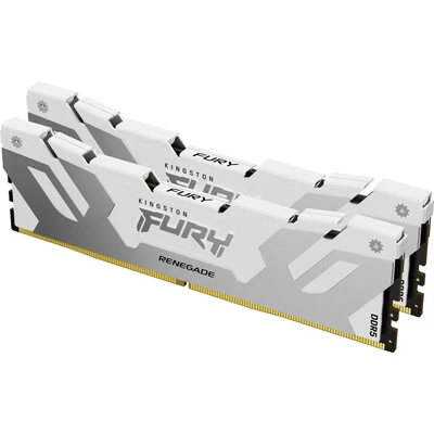 Kép 2/7 - Kingston 32GB DDR5 7200MHz Kit(2x16GB) Fury Renegade White