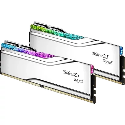 Kép 4/5 - G.SKILL 96GB DDR5 6400MHz Kit(2x48GB) Trident Z5 Royal Silver