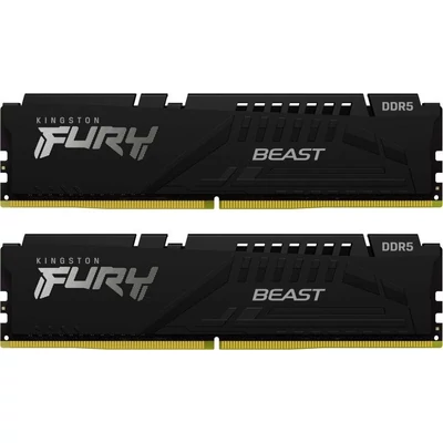 Kingston 32GB DDR5 6000MHz Kit(2x16GB) Fury Beast XMP Black