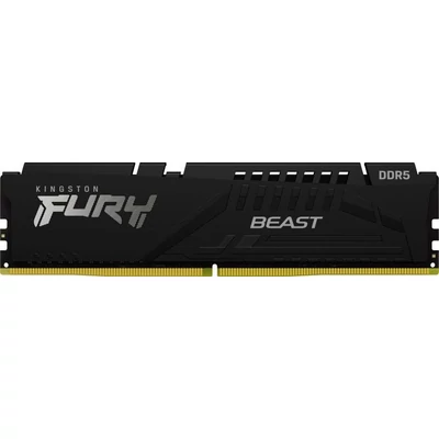 Kép 3/4 - Kingston 32GB DDR5 6000MHz Kit(2x16GB) Fury Beast XMP Black