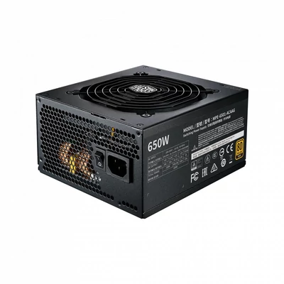 Kép 2/7 - Cooler Master 650W 80+ Gold MWE V2 Full Modular