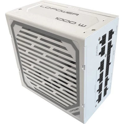 Kép 3/10 - LC Power 1000W 80+ Gold Super Silent Modular White Edition