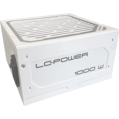 Kép 7/10 - LC Power 1000W 80+ Gold Super Silent Modular White Edition