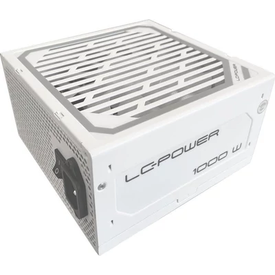 Kép 8/10 - LC Power 1000W 80+ Gold Super Silent Modular White Edition