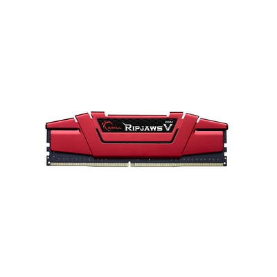 Kép 3/3 - G.SKILL 16GB DDR4 2400Mhz Kit(2x8GB) Ripjaws V Red