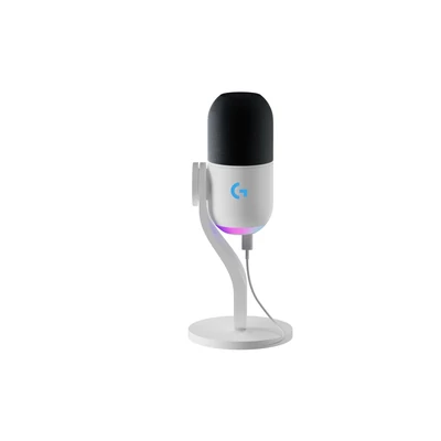 Kép 3/6 - Logitech Yeti GX RGB Gaming Microphone White
