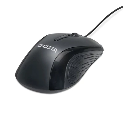 Kép 2/7 - Dicota Wired Mouse Black