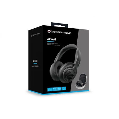 Kép 5/5 - Conceptronic  ALVAH02B Bluetooth Headset Black