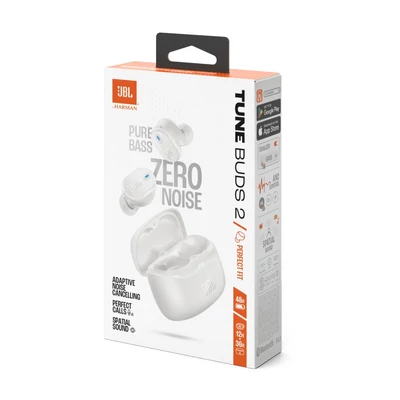 Kép 11/11 - JBL Tune Buds 2 Bluetooth Headset White