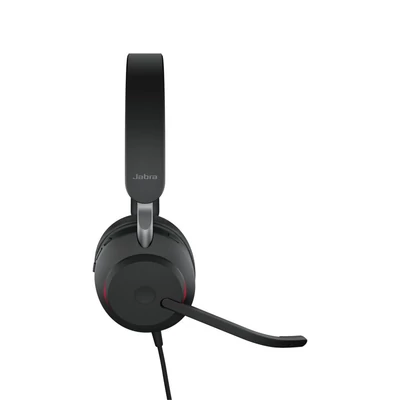 Kép 2/4 - Jabra Evolve2 40 SE USB-C UC Stereo Headset + Ext. Cord Black