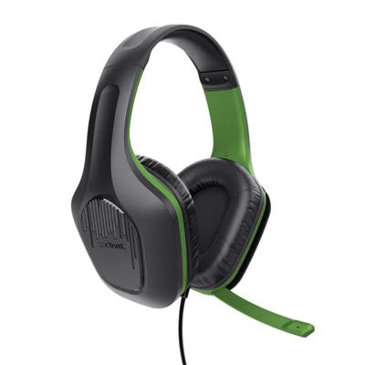 Kép 4/7 - Trust GXT415 Zirox Lightweight Gaming Headset for Xbox Black/Green