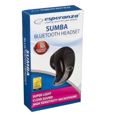 Kép 3/3 - Esperanza EH185 Sumba Bluetooth headset Black