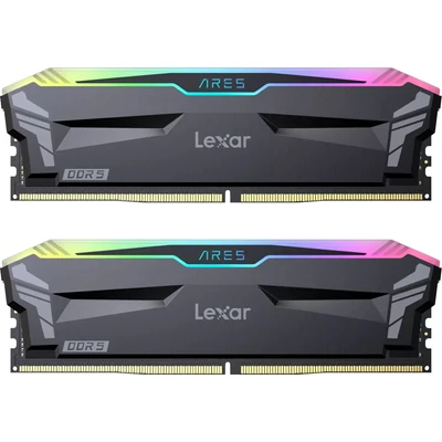 Lexar 32GB DDR5 6000MHz Kit(2x16GB) ARES RGB Black