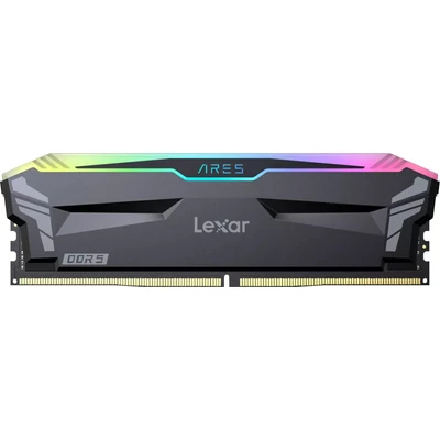 Kép 2/2 - Lexar 32GB DDR5 6000MHz Kit(2x16GB) ARES RGB Black