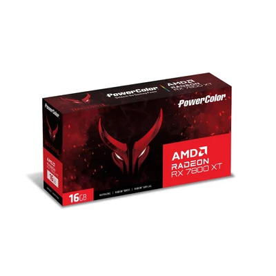 Kép 2/7 - PowerColor RX7800 XT 16GB DDR6 Red Devil