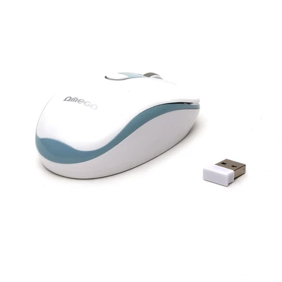Kép 2/6 - Platinet Omega OM220 Wireless mouse White/Blue