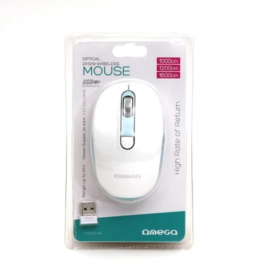 Kép 6/6 - Platinet Omega OM220 Wireless mouse White/Blue