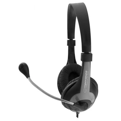Kép 3/5 - Esperanza Rooster Headset Black