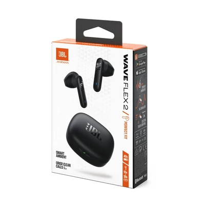 Kép 8/8 - JBL Wave Flex 2 Bluetooth Headset Black