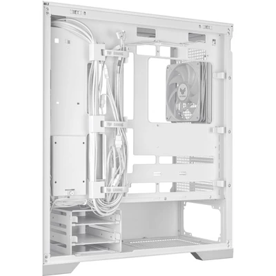 Kép 10/13 - Asus TUF Gaming GT302 ARGB Tempered Glass White