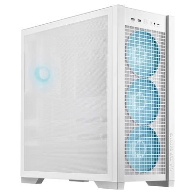 Kép 5/13 - Asus TUF Gaming GT302 ARGB Tempered Glass White