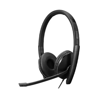 Kép 5/8 - Lenovo Wired ANC Gen 2 UC Headset Black