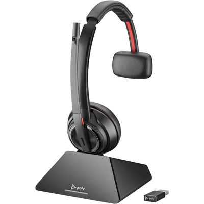 Kép 4/4 - Poly Plantronics Savi 8210-M USB-A DECT 1880-1900MHz Headset Black