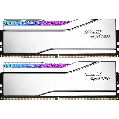 G.SKILL 32GB DDR5 8000MHz Kit(2x16GB) Trident Z5 Royal Neo Silver