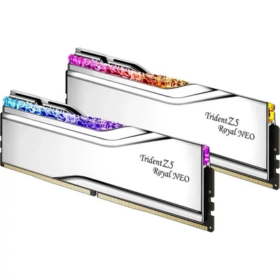 Kép 3/4 - G.SKILL 32GB DDR5 8000MHz Kit(2x16GB) Trident Z5 Royal Neo Silver