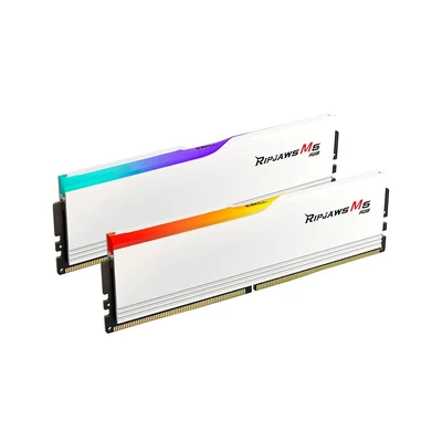 Kép 3/3 - G.SKILL 48GB DDR5 5200MHz Kit(2x24GB) Ripjaws M5 RGB White