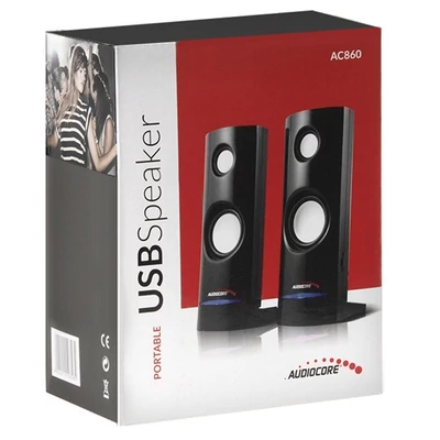 Kép 6/7 - Audiocore AC860 Stereo Speakers Black