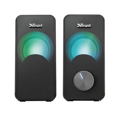 Kép 3/5 - Trust Arys RGB Compact 2.0 Speaker Set Black