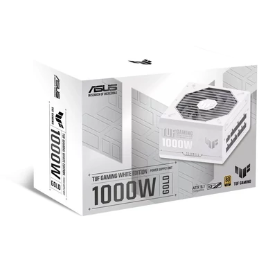 Kép 13/14 - Asus 1000W 80+ Gold TUF Gaming White Edition
