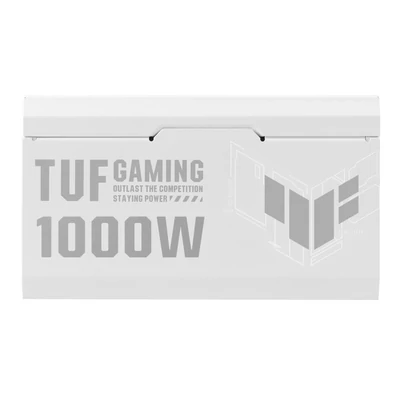 Kép 3/14 - Asus 1000W 80+ Gold TUF Gaming White Edition
