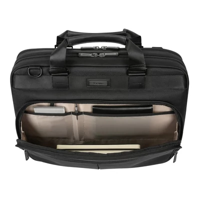 Kép 11/11 - Targus Mobile Elite Topload Briefcase 15,6" Black