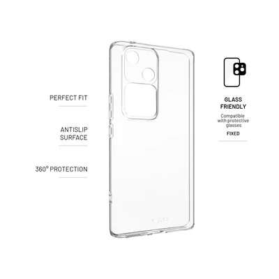 Kép 2/3 - FIXED TPU Gel Case for Vivo V30 5G Clear