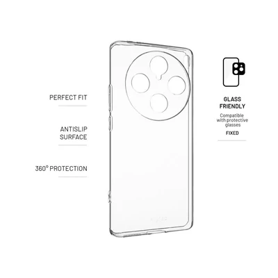 Kép 2/3 - FIXED TPU Gel Case for Vivo X100 Pro 5G Clear
