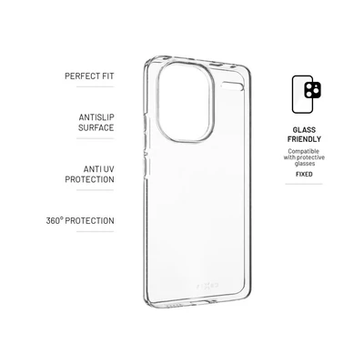 Kép 2/3 - FIXED TPU Gel Case for Xiaomi Redmi Note 13 Pro+ 5G Clear