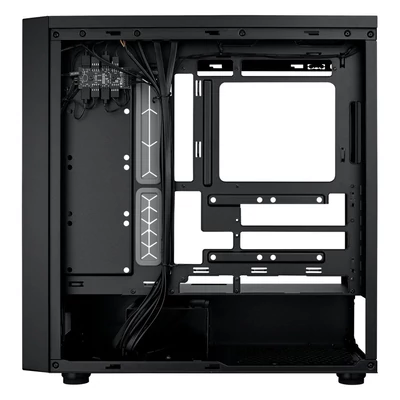 Kép 4/4 - Cooler Master MasterBox 600 Tempered Glass Black