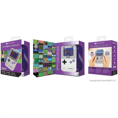 Kép 3/4 - MY ARCADE Go Gamer Classic Hordozható Grey/Purple
