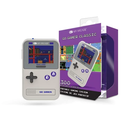 Kép 4/4 - MY ARCADE Go Gamer Classic Hordozható Grey/Purple