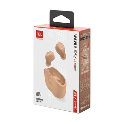 Kép 10/10 - JBL Wave Buds TWS Bluetooth Headset Beige