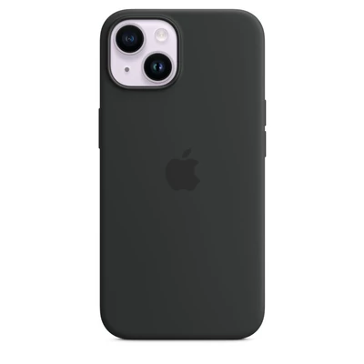 Kép 2/8 - Apple iPhone 14 Silicone Case with MagSafe Midnight