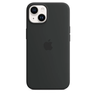 Kép 4/8 - Apple iPhone 14 Silicone Case with MagSafe Midnight