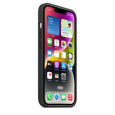Kép 8/8 - Apple iPhone 14 Silicone Case with MagSafe Midnight