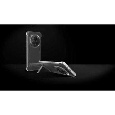 Kép 3/3 - Honor Magic 6 Pro PU Bracket Case Black