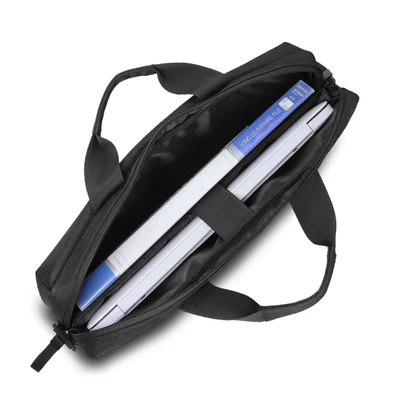 Kép 6/8 - V7 CTP14-ECO2 Eco-Friendly Topload Briefcase Laptop Case 14" Black